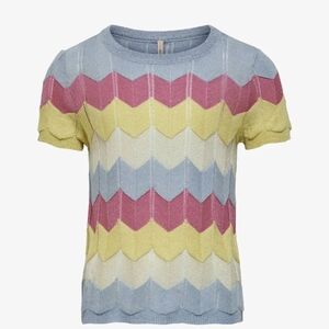 Kids ONLY ZICK-ZACK Print Top